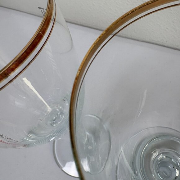 Kostritzer Schwarzbier 0.3L German Beer Glass Stemmed Gold Rim Black Lager - Picture 7 of 8